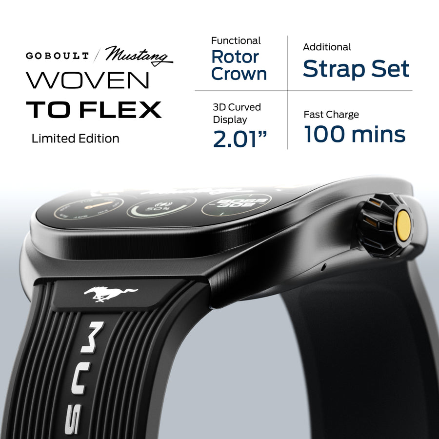 Mustang Muscle Black Fury