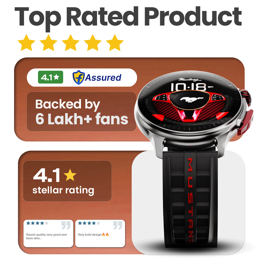 Mustang Racer Black Blaze