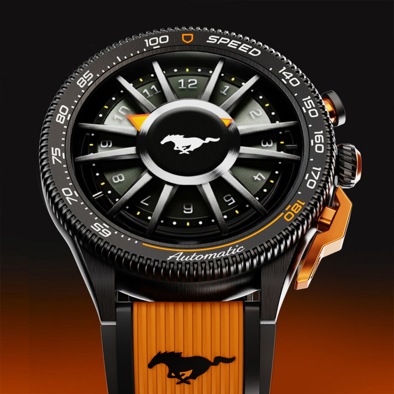 GoBoult Priority Access | Mustang Stallion Turbo Orange