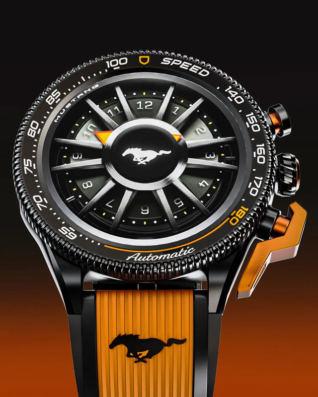 Mustang Stallion Turbo Orange