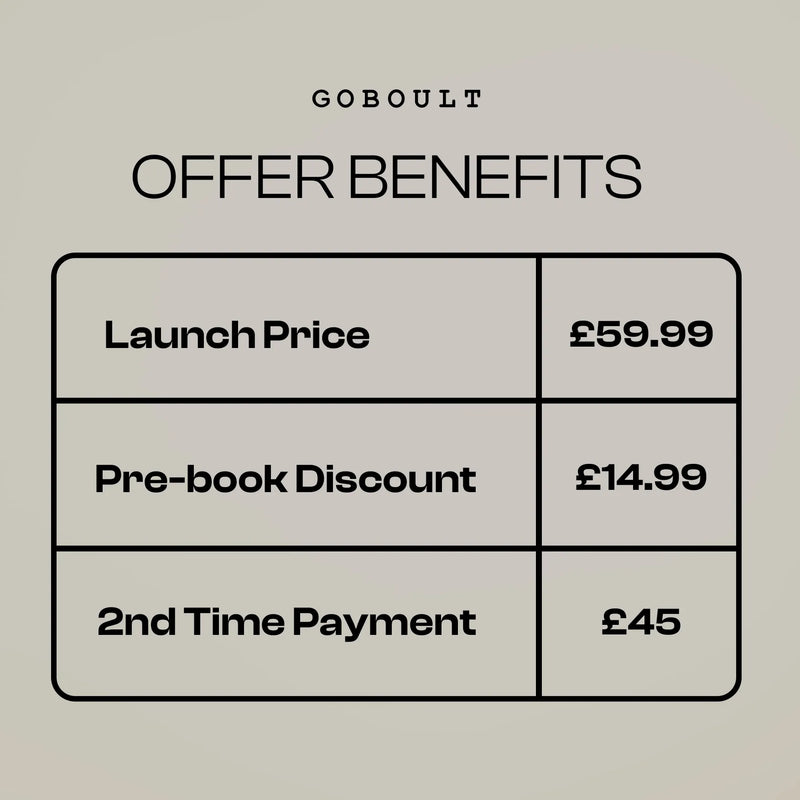 GoBoult Priority Access | Earl Obsidian Black