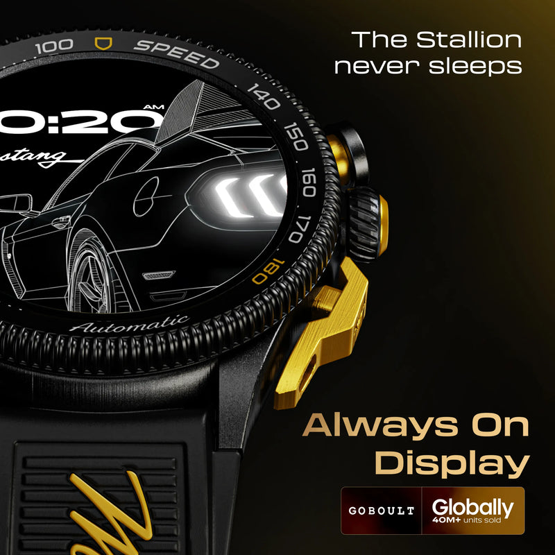 Mustang Stallion Nitro Black