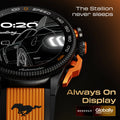 Mustang Stallion Turbo Orange