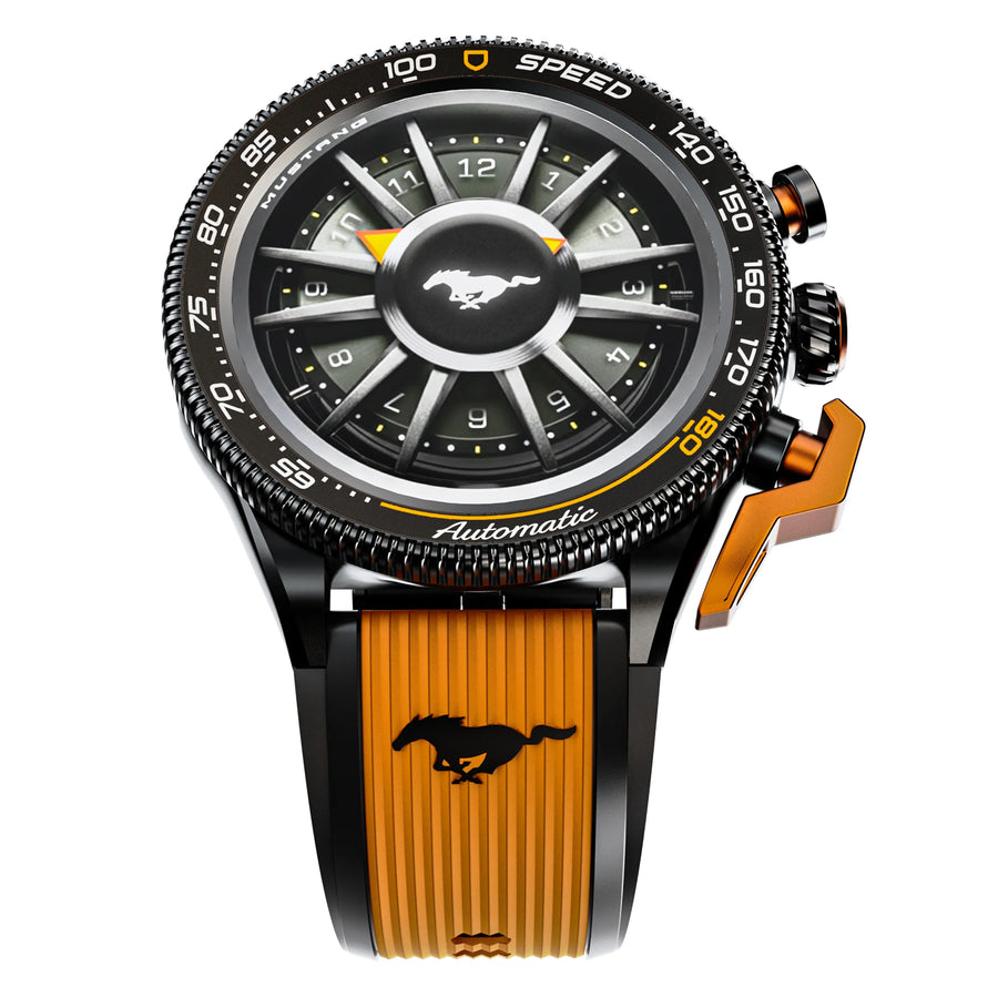 Mustang Stallion Turbo Orange
