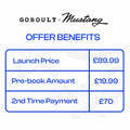GoBoult Priority Access | Mustang Racer Apex Blue